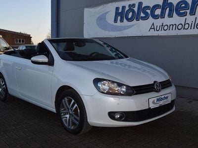 Gebraucht VW Golf Cabriolet Exclusive 105 PS (77 kW) 2014 Weiß Cabrio