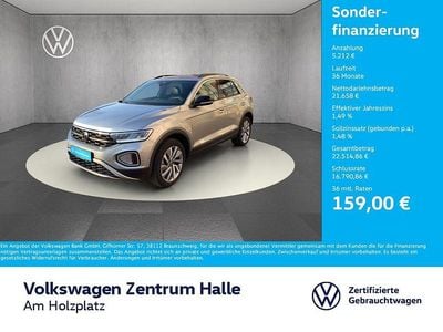 Gebraucht VW T-Roc Goal 150 PS (110 kW) 2024 Pyritsilber metallic SUV