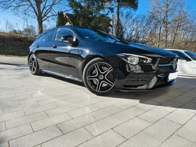 Gebraucht Mercedes CLA250 Shooting Brake AMG line 224 PS (164 kW) 2019 Schwarz Kombi