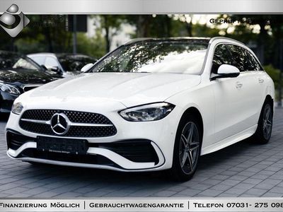 Weiß Gebraucht 2023 Mercedes C300e AMG line Limousine | 39.990 € (Guter Preis)