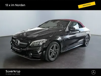 Gebraucht Mercedes C220 AMG 194 PS (142 kW) 2018 Schwarz Cabrio