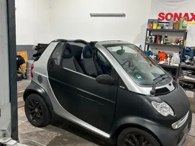 Second-hand Smart ForTwo Cabrio 61 CP (44 kW) 2002 Albastru Cabrio