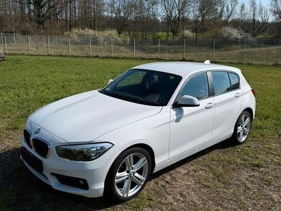 Brugt BMW 118 136 HK (100 kW) 2017 Hvid Hatchback