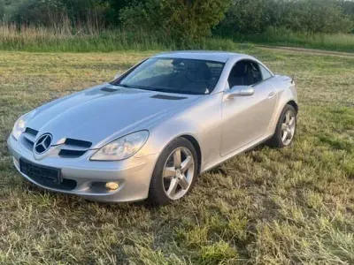 Używany Mercedes SLK200 163 KM (119 kW) 2007 Srebrny Kabriolet