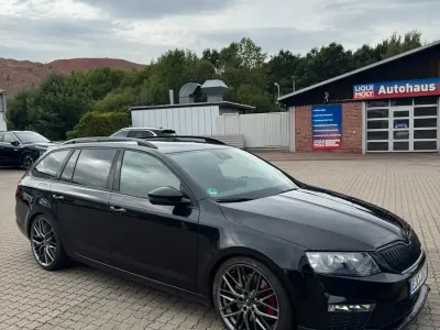 Gebraucht Skoda Octavia RS 184 PS (135 kW) 2014 Schwarz Kombi