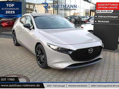 Neu Mazda 3 Homura-Line 140 PS (102 kW) 2026 Beige Limousine