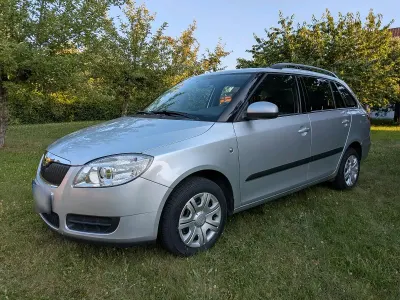 Gebraucht Skoda Fabia 86 PS (63 kW) 2009 Silber Kombi
