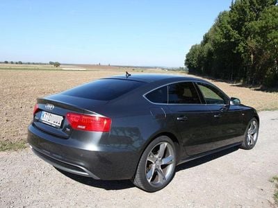 Grau Gebraucht 2015 Audi A5 Sportback S-Line Kleinwagen | 18.900 € (Etwas zu teuer)