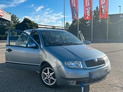 Gebraucht Skoda Fabia 75 PS (55 kW) 2003 Blau Kleinwagen