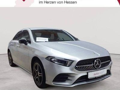 Gebraucht Mercedes A250 AMG line 160 PS (117 kW) 2022 Iridiumsilber metallic Limousine