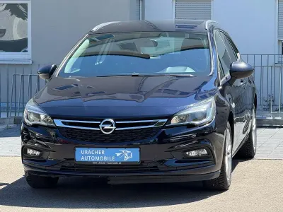 Gebraucht Opel Astra Edition 110 PS (80 kW) 2017 Blau Kombi