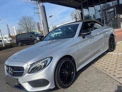 Gebraucht Mercedes C200 AMG 184 PS (135 kW) 2017 Silber Cabrio