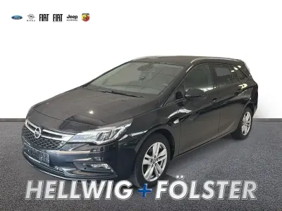 Gebraucht Opel Astra 125 PS (91 kW) 2018 Schwarz Kombi