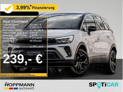 Gebraucht Opel Crossland GS Line 110 PS (80 kW) 2023 Jade weiß (uni) SUV