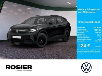 Gebraucht VW ID.4 Pure 125 kW (170 PS) 2022 Schwarz / grenadillschwarz SUV
