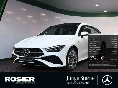 Brugt Mercedes CLA250 AMG 163 HK (119 kW) 2025 Hvid Sedan
