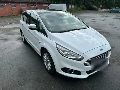Gebraucht Ford S-MAX S 180 PS (132 kW) 2015 Weiß Van / Kleinbus
