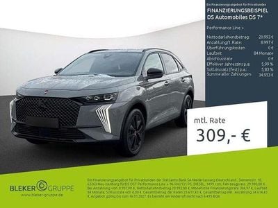 Lackierung lacquered grey/metallic klarlack Gebraucht 2023 DS Automobiles DS7 Crossback Performance Line Plus SUV | 29.990 € (Fairer Preis)