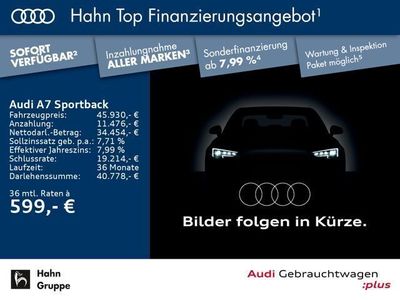 gebraucht Audi A7 Sportback 50TFSIe quat S-line S-trc AHK…