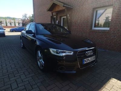 gebraucht Audi A6 Limousine 3.0 Automatik Diesel S-Line Quattro Scheckheft bei