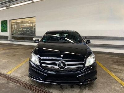 Gebraucht Mercedes A200 AMG line 136 PS (100 kW) 2014 Schwarz Limousine