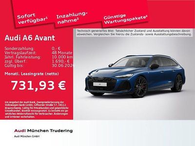 Nuova Audi A6 Sport 367 CV (269 kW) 2025 Blu Station wagon