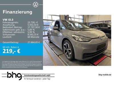 Usata VW ID.3 Pro Performance 150 kW (204 CV) 2022 Grigio Utilitaria