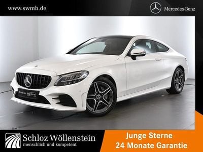 Gebraucht Mercedes C180 AMG 156 PS (114 kW) 2023 Weiß Coupé