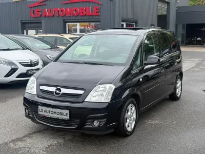 Gebraucht Opel Meriva Edition 90 PS (66 kW) 2008 Schwarz Van / Kleinbus