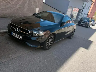 Brugt Mercedes E220 194 HK (142 kW) 2019 Sort Coupe