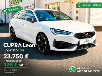 Gebraucht Cupra Leon 150 PS (110 kW) 2024 Weiß Limousine