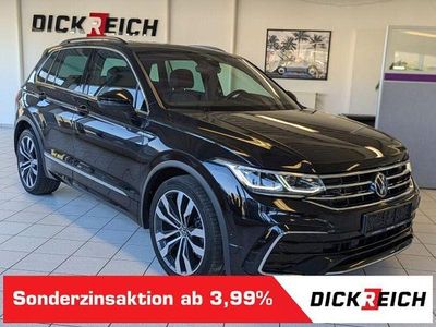 Gebraucht VW Tiguan R-line 150 PS (110 kW) 2021 Schwarz SUV