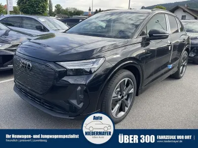 Nowe Audi Q4 e-tron S-Line 210 kW (286 KM) 2026 Czarny SUV