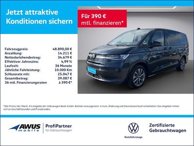 Usata VW Multivan Life 150 CV (110 kW) 2023 Blu Monovolume