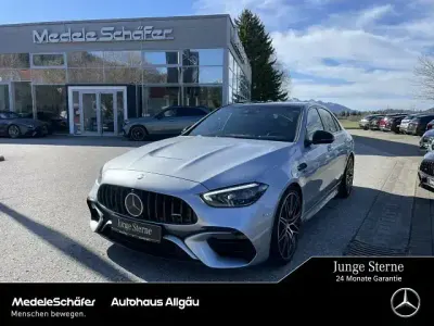 Gebraucht Mercedes C63 AMG AMG 476 PS (350 kW) 2024 Lack hightechsilber (metallic) Limousine