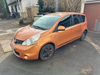 Gebraucht Nissan Note Acenta 88 PS (64 kW) 2009 Orange Kleinwagen