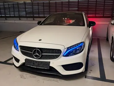 Gebraucht Mercedes 250 211 PS (155 kW) 2018 Weiß Coupé