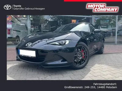 Neu Mazda MX5 Homura-Line 132 PS (97 kW) 2025 Schwarz Cabrio