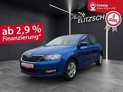 Gebraucht Skoda Rapid Ambition 110 PS (80 kW) 2017 Blau Kleinwagen