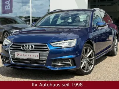 Gebraucht Audi A4 S-line plus 190 PS (139 kW) 2017 Blau Kombi