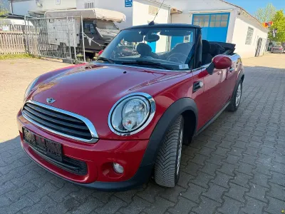 Brugt Mini One Cabriolet 98 HK (72 kW) 2012 Rød Cabriolet