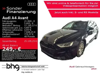 Gebraucht Audi A4 S-Line 150 PS (110 kW) 2022 Schwarz Kombi