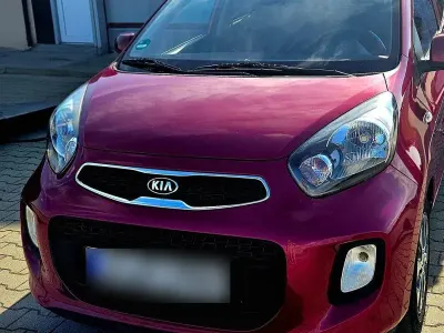 Gebraucht Kia Picanto DREAM-TEAM Edition 67 PS (49 kW) 2016 Rot Kleinwagen