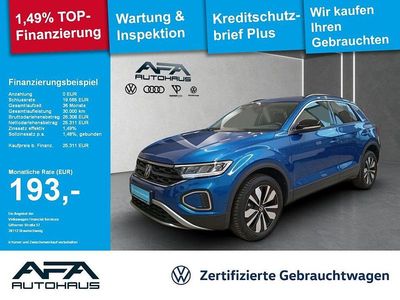 Gebraucht VW T-Roc Goal 150 PS (110 kW) 2024 Blau SUV
