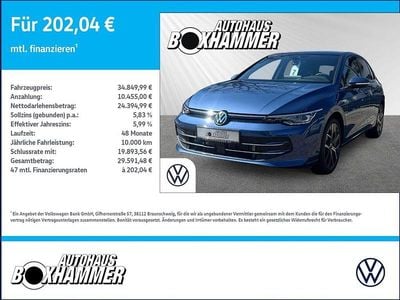 Usata VW Golf VIII Edition 150 CV (110 kW) 2024 Blu Berlina