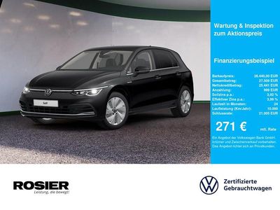 Schwarz / deep black Gebraucht 2023 VW Golf Style Limousine | 26.880 € (Superpreis)