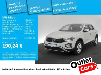 Gebraucht VW T-Roc Basis 110 PS (80 kW) 2023 Ascotgrau SUV