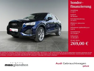 Gebraucht Audi Q2 Advanced 150 PS (110 kW) 2024 Navarrablau metallic SUV