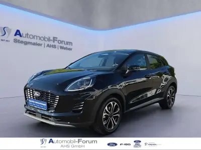 Gebraucht Ford Puma Titanium 125 PS (91 kW) 2025 Obsidianschwarz metallic SUV