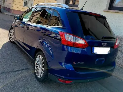 Gebraucht Ford Grand C-Max Titanium 120 PS (88 kW) 2016 Blau Van / Kleinbus